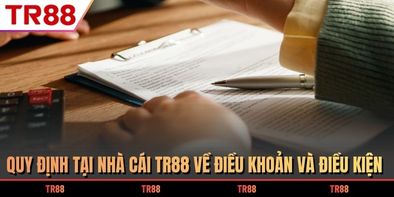 Quy định tại nhà cái TR88 về điều khoản và điều kiện